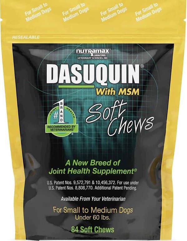 Nutramax Dasuquin with MSM Soft Chews Joint Supplement for Small & Medium Dogs